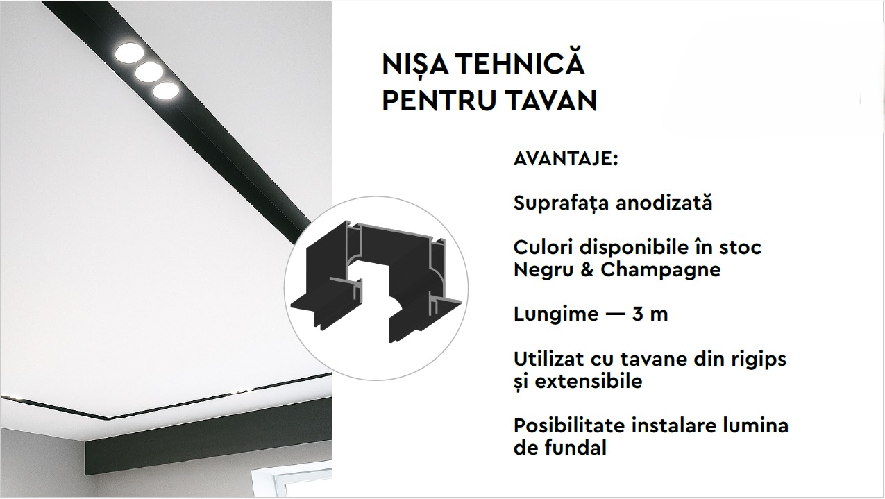 Nișă Tehnică Tavan MOBEL home