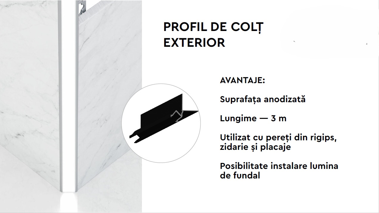 Profil Colț Exterior MOBEL home