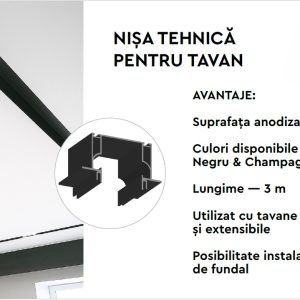 Nișă Tehnică pentru Tavan
